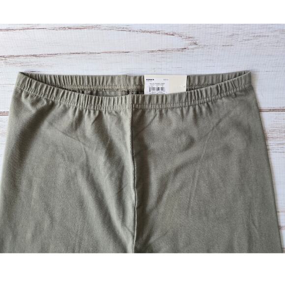 So Mid Rise Olive Green Favorite Legging Sz Small New - Picture 2 of 3